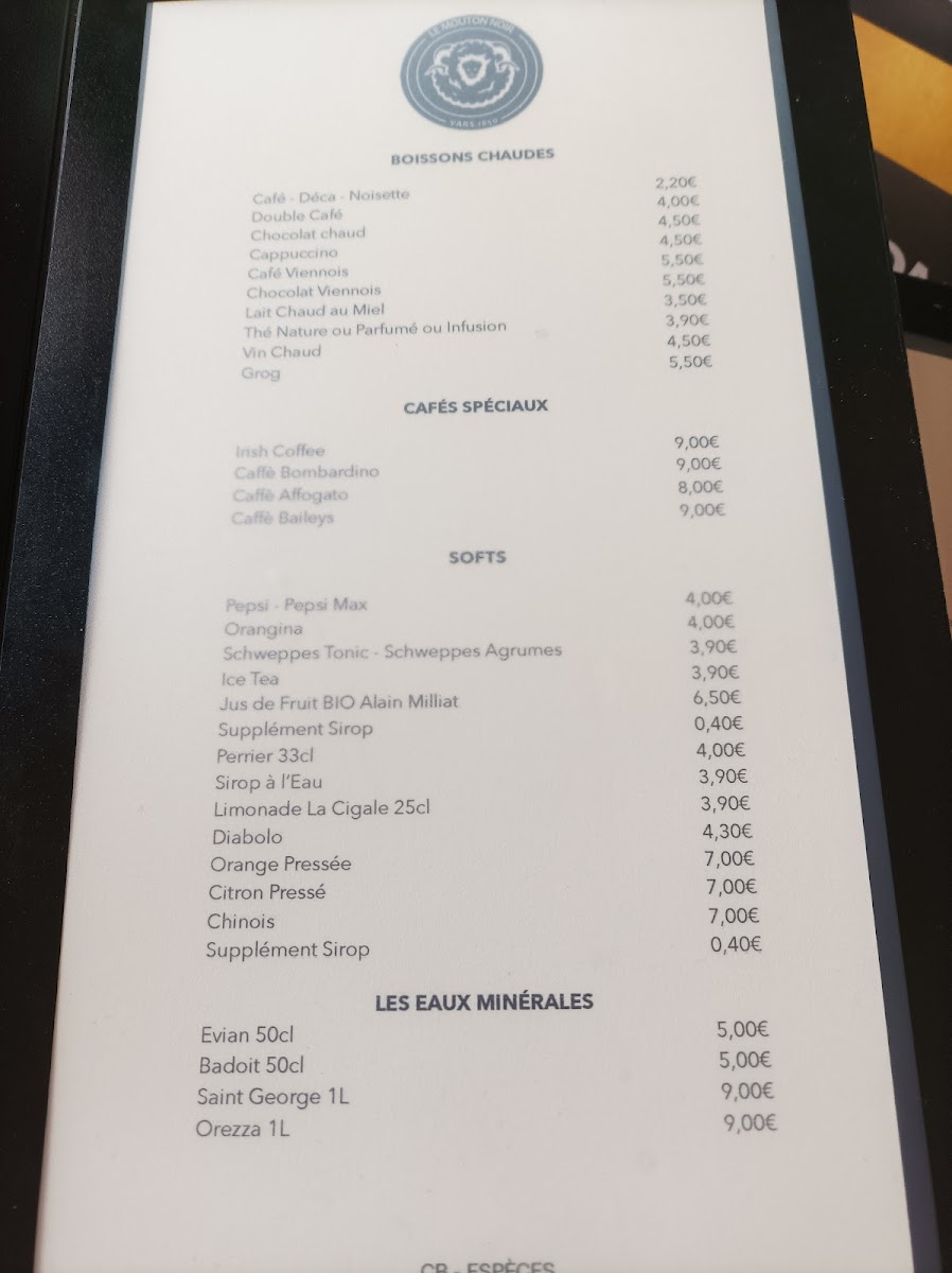 Menu Le Mouton Noir-5